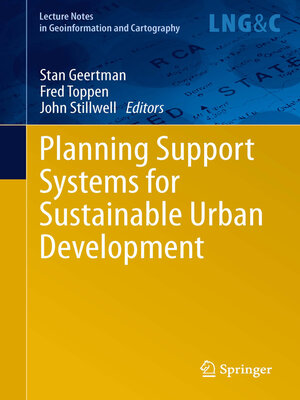 cover image of Planning Support Systems for Sustainable Urban Development